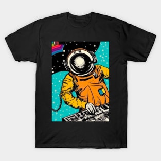 Astronaut DJ In Space T-Shirt